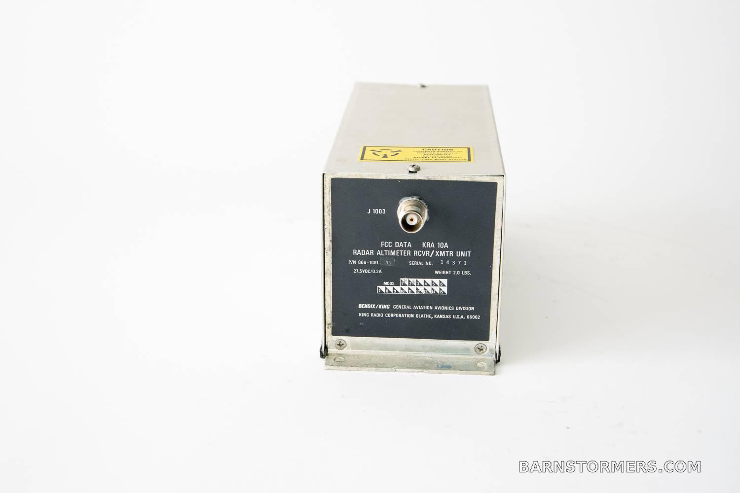 Bendix King KRA-10A Radar ALT, photo 1