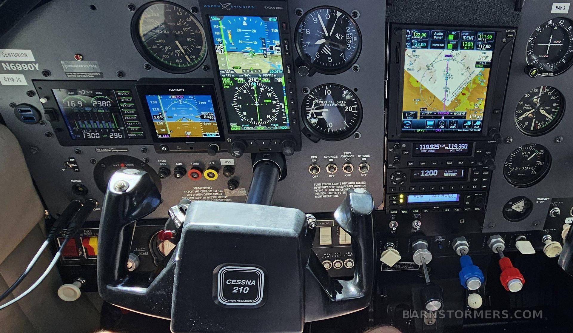 CESSNA 210D MODERN GPS & AP !! 3