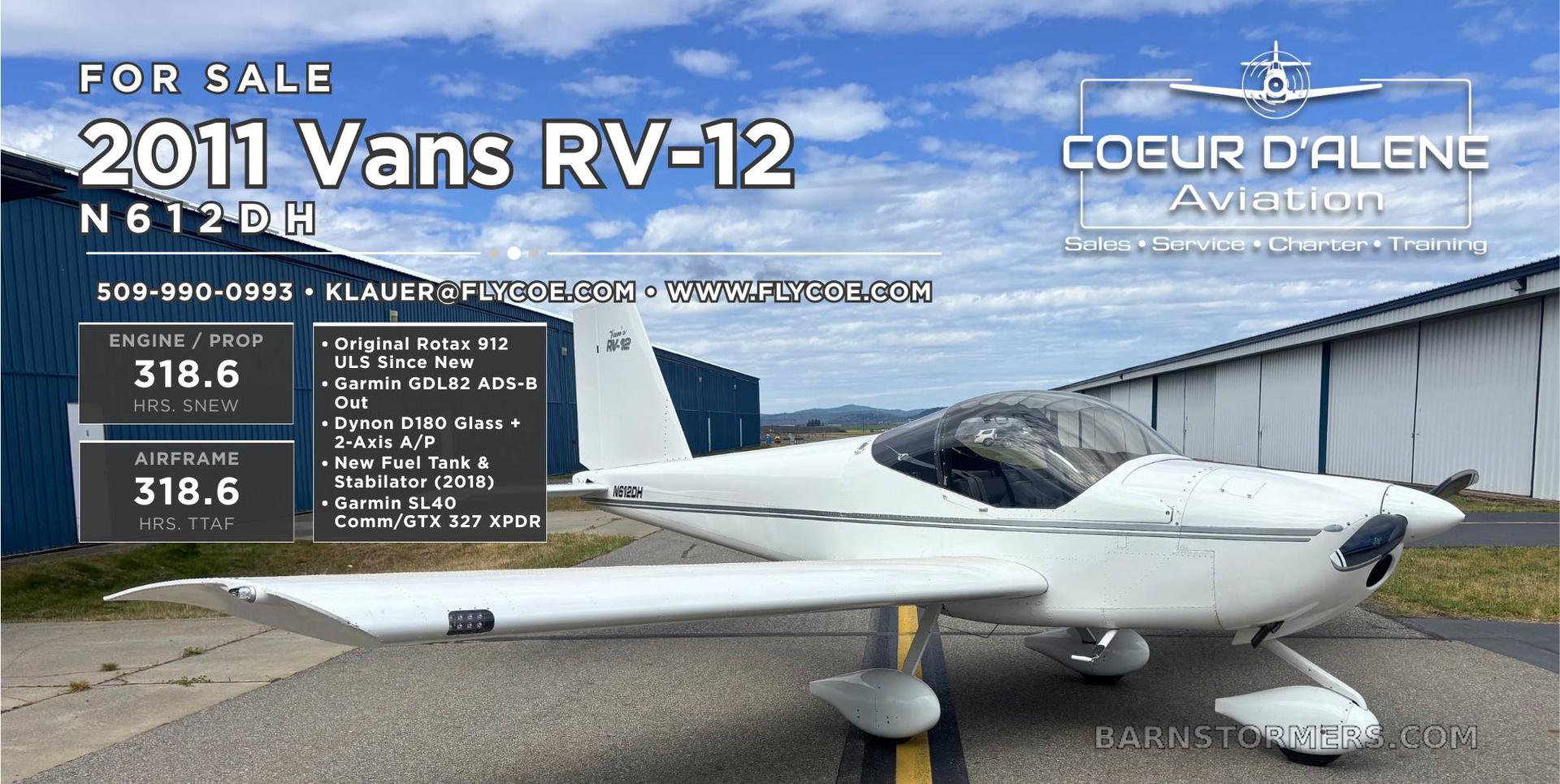 2011 Experimental RV-12