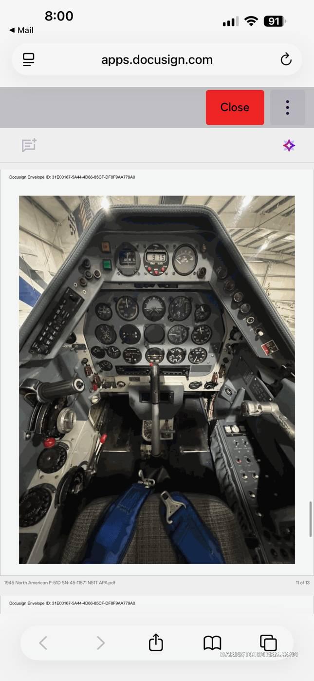 NORTH AMERICAN P51D 4