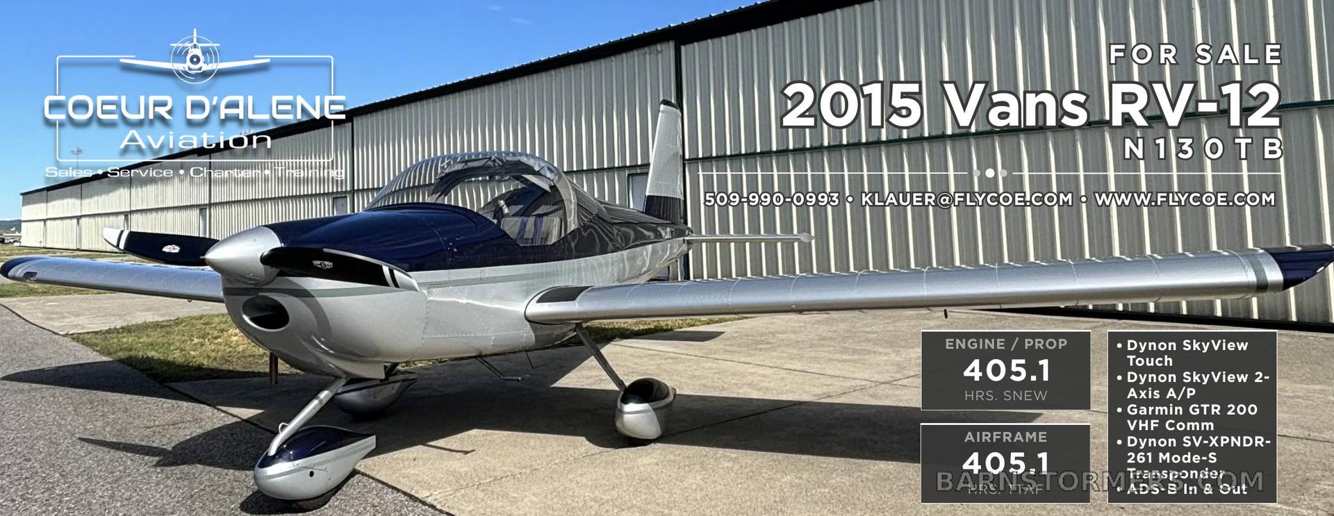 2015 Experimental RV-12