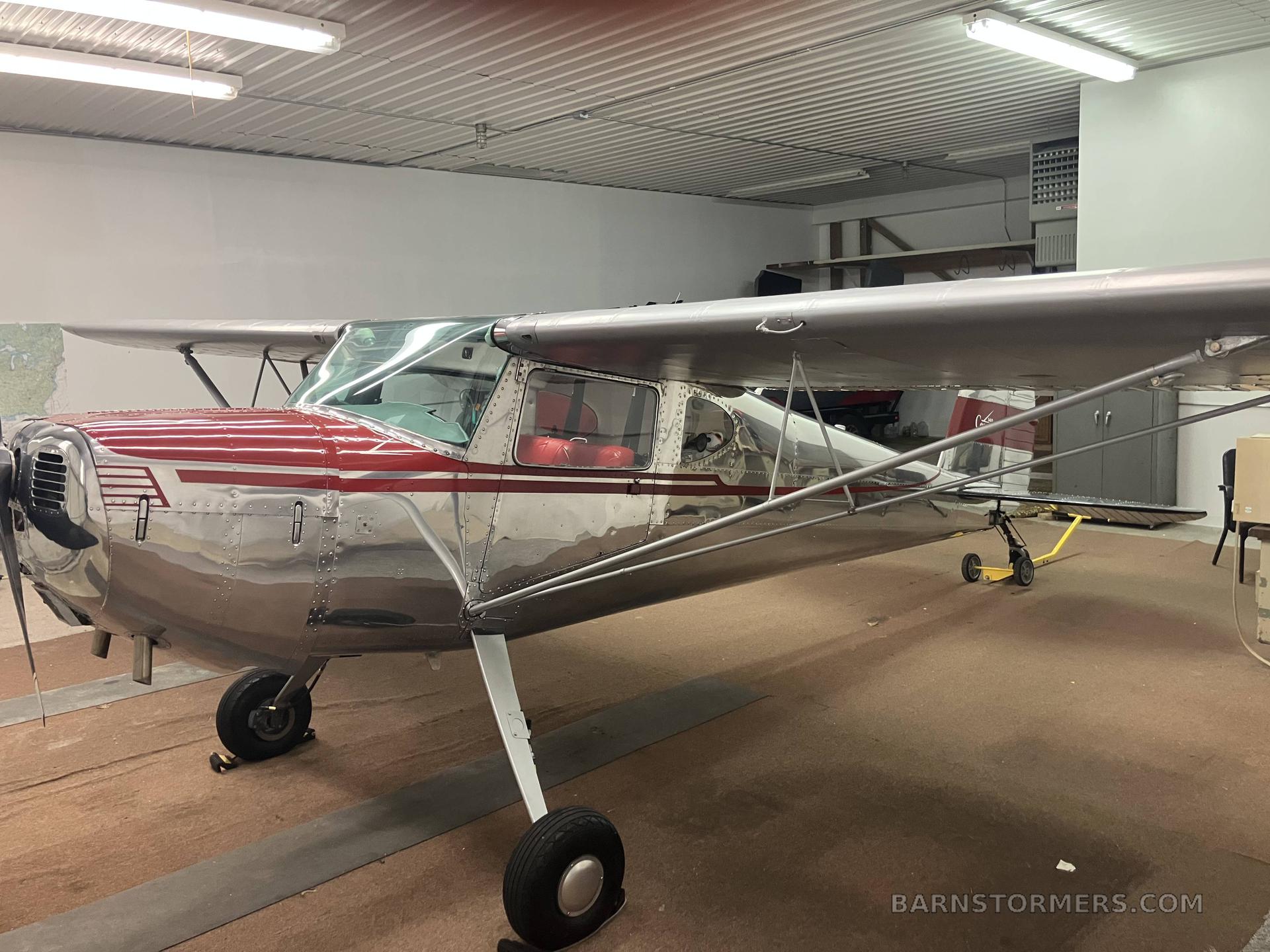 1946 CESSNA 140 POLISHED O-200 3