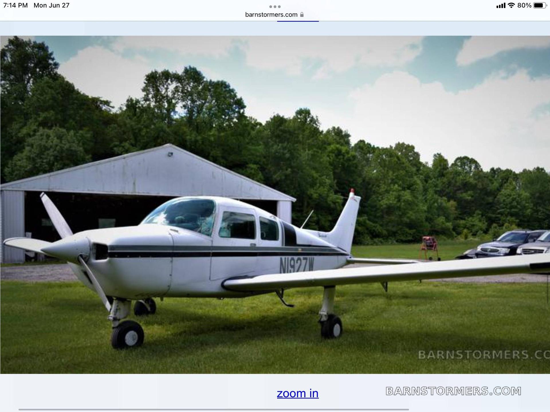 1973 Beechcraft Musketeer thumbnail 2