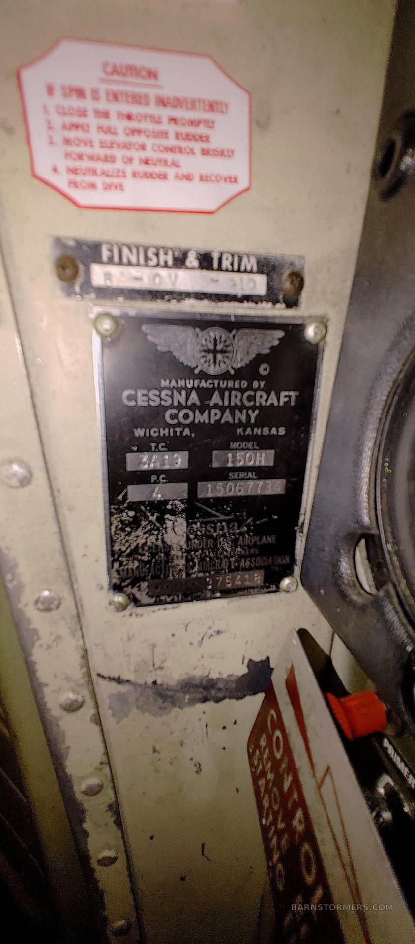 1968 CESSNA 150H IFR 4