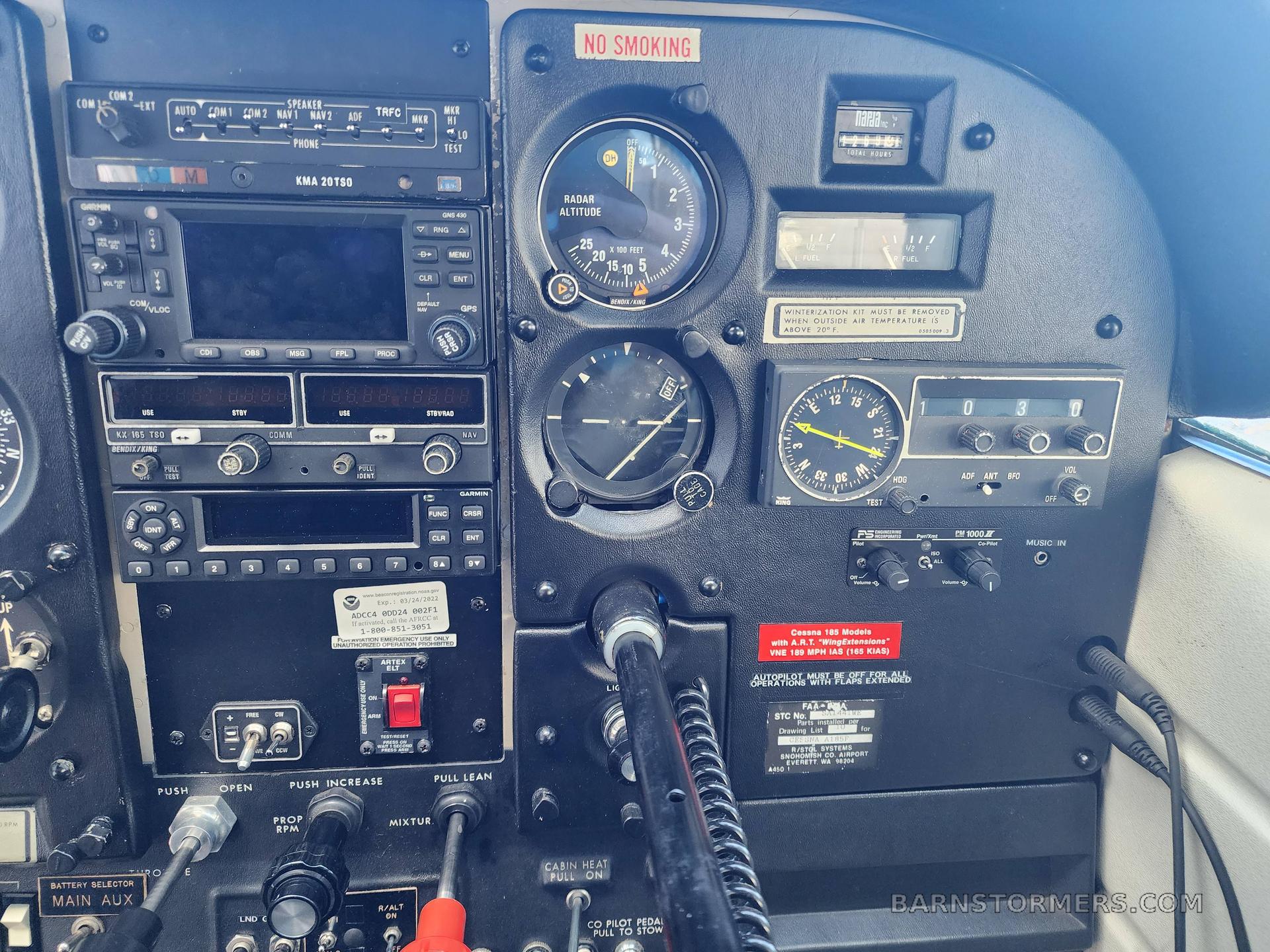 1976 CESSNA A185F AMPHIB 4