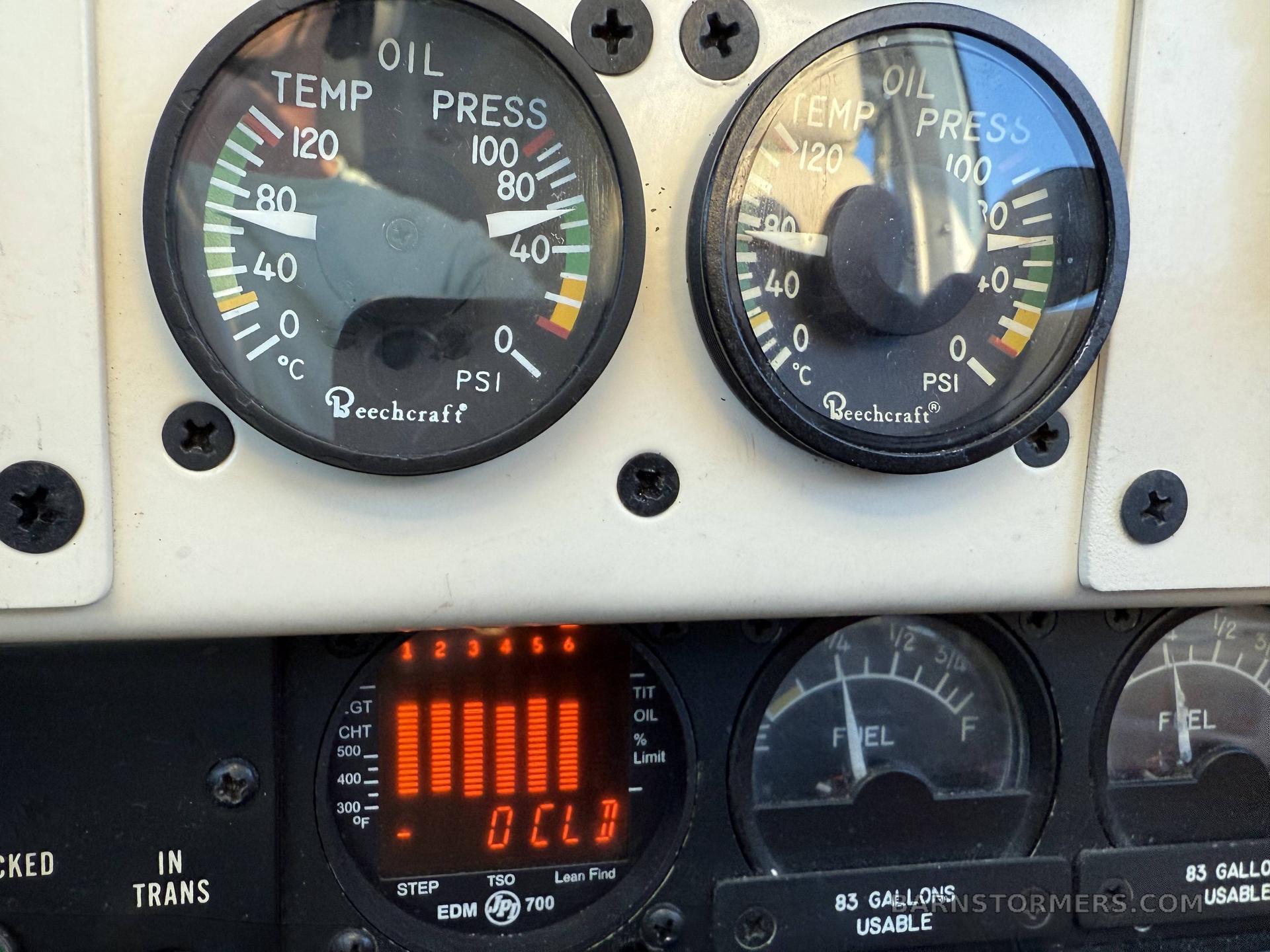 1989 BE 58 BARON 3