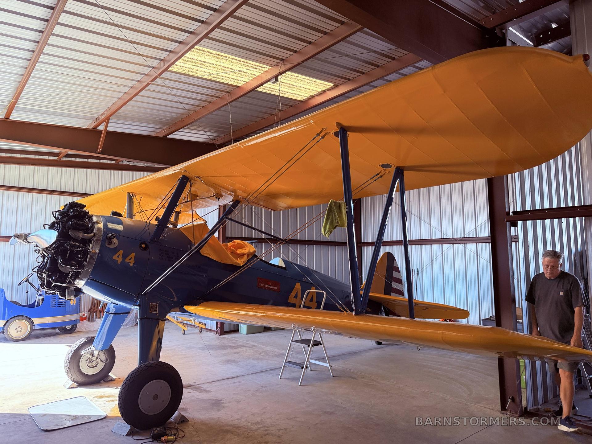 1941 BOEING STEARMAN AND TUG 4