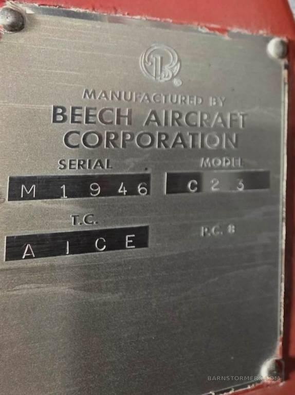 1977 Beechcraft Beech Sundowner C23, photo 7