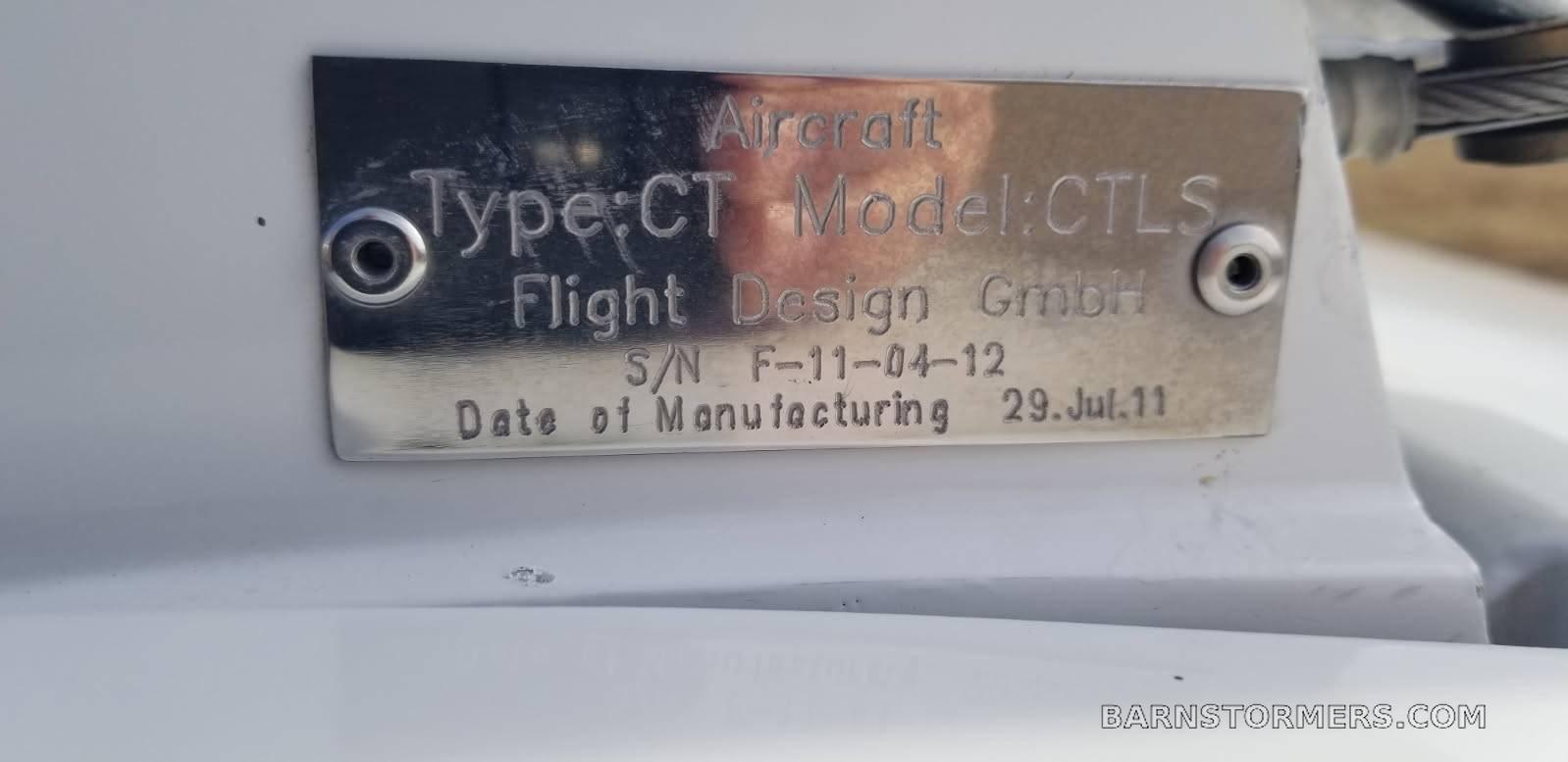 VERY CLEAN FLIGHT DESIGN CTLS 4
