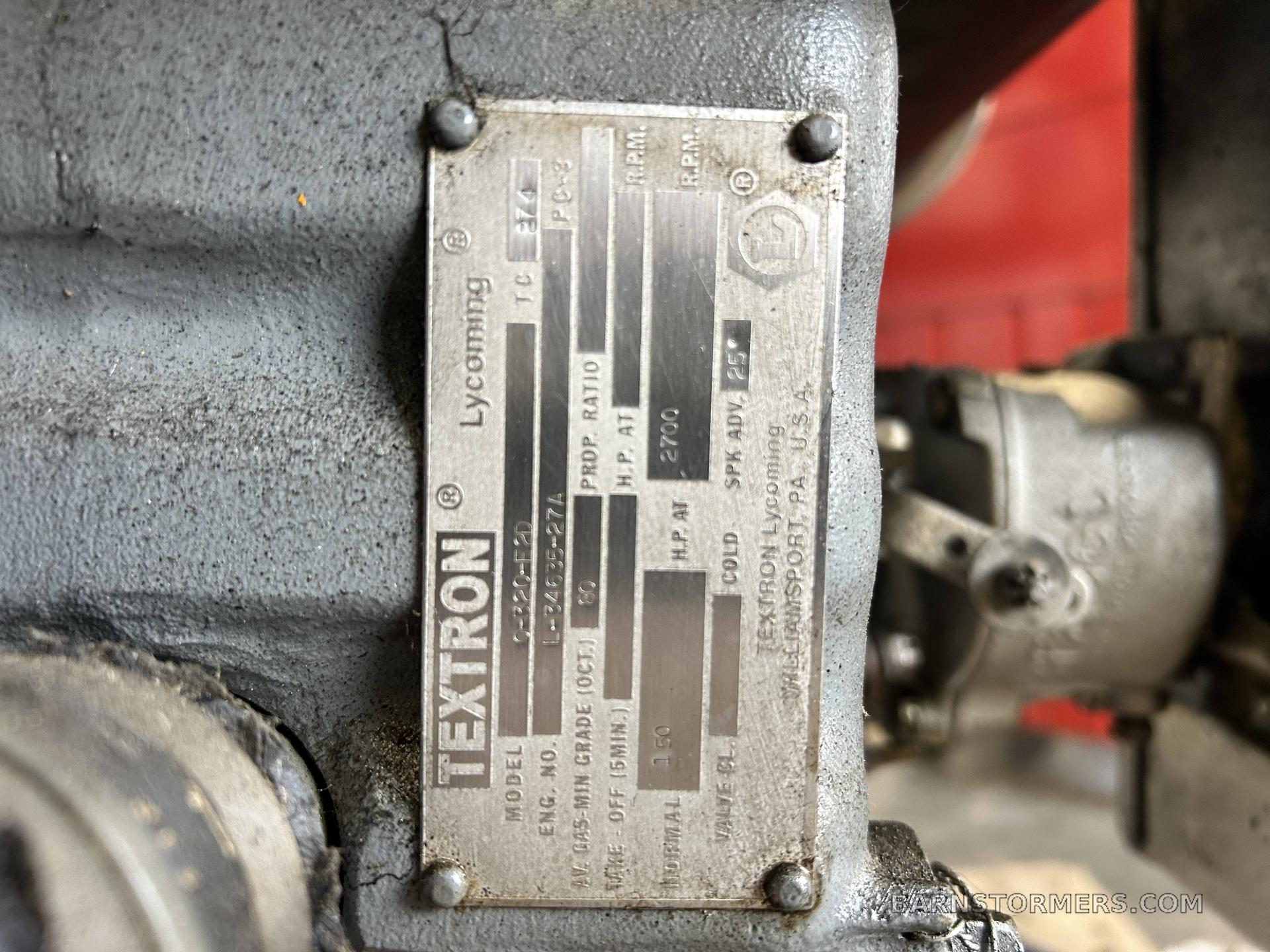 O320 Lycoming Engine