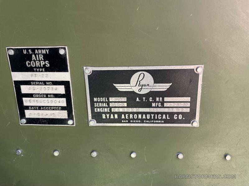 RYAN PT-22 ST3KR 3