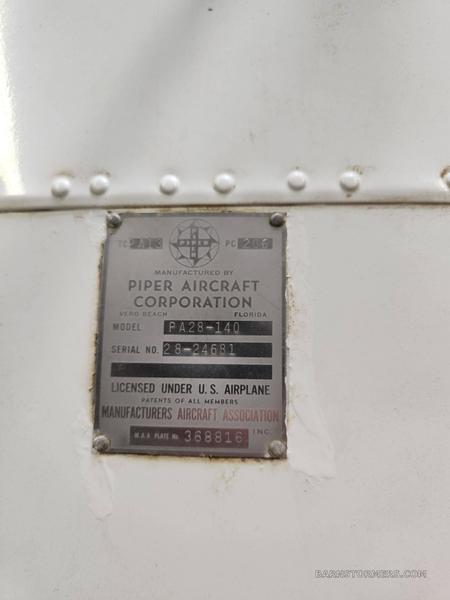 '68 PIPER CHEROKEE 140 RAM 160 4