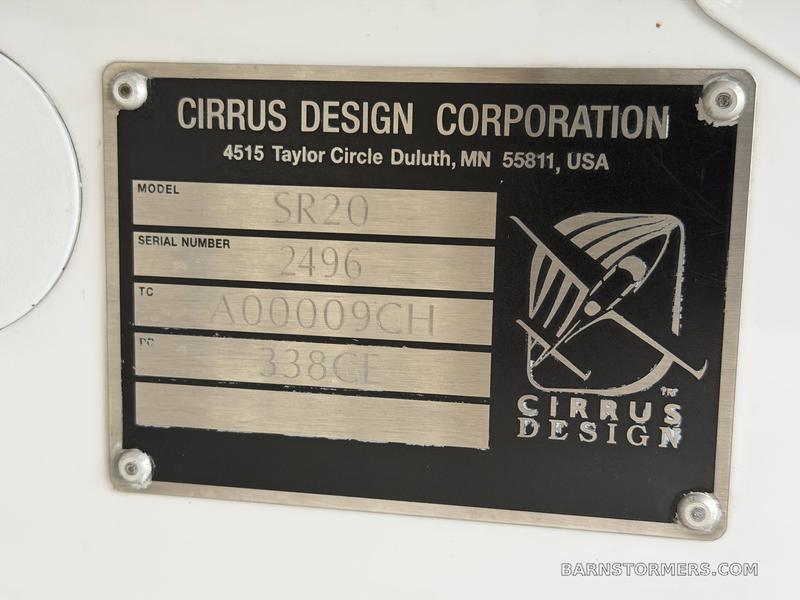 2019 CIRRUS SR20 G6 3